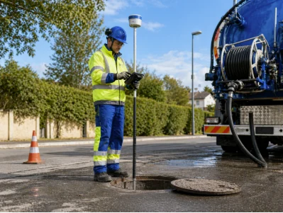 Hydrocurage de réseau